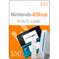 Nintendo E-Shop $50 Card -USA